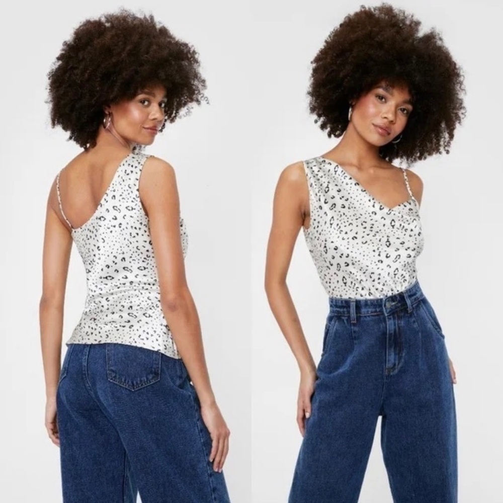 Nasty Gal Cami Satin Top